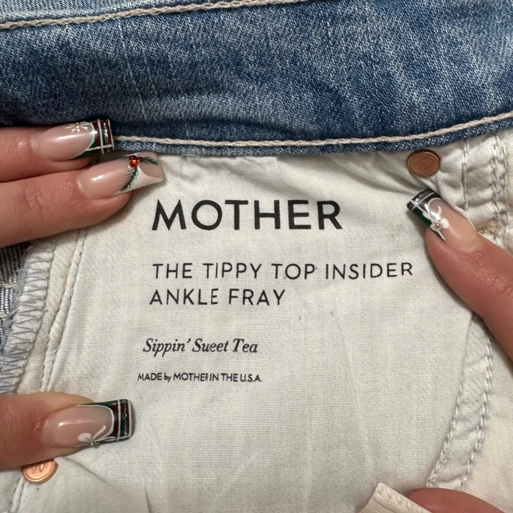 Mother Jeans Size 25 Blue - Image 6