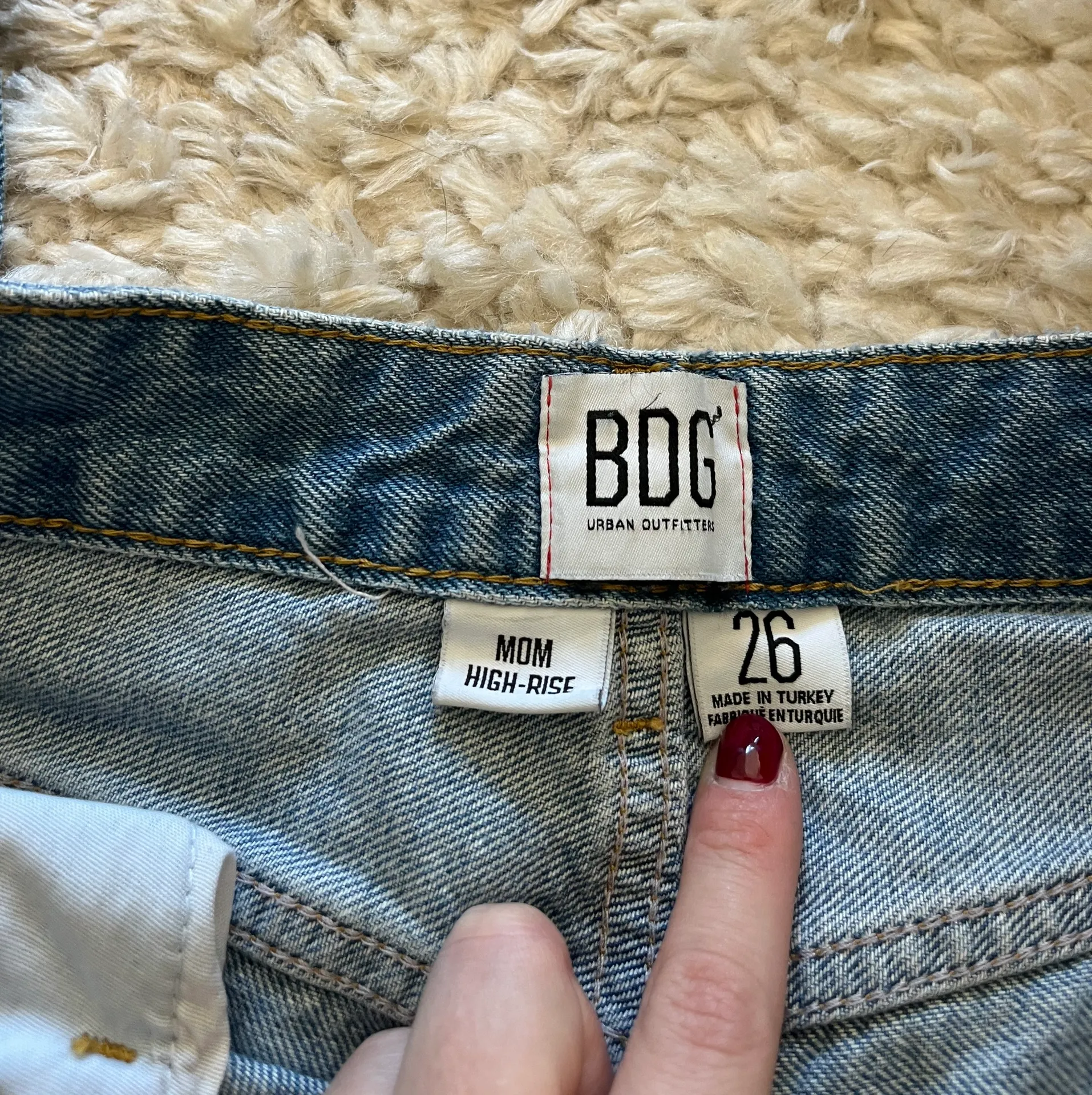 Urban Outfitters High Rise Mom Jeans - Image 3