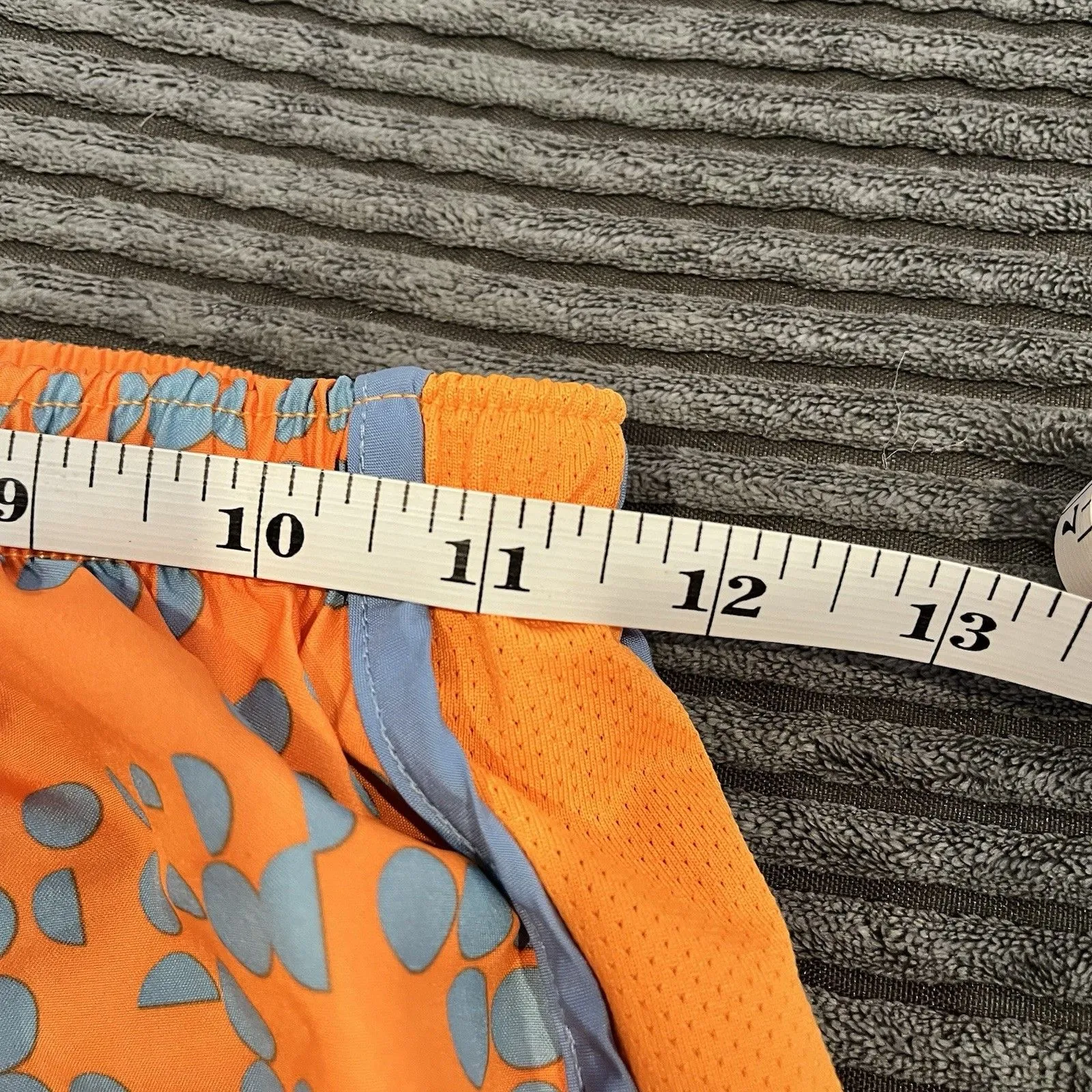 Nike Shorts Women XS Orange Lined Dri-Fit Running Drawstring Outddor Athletic - Image 4