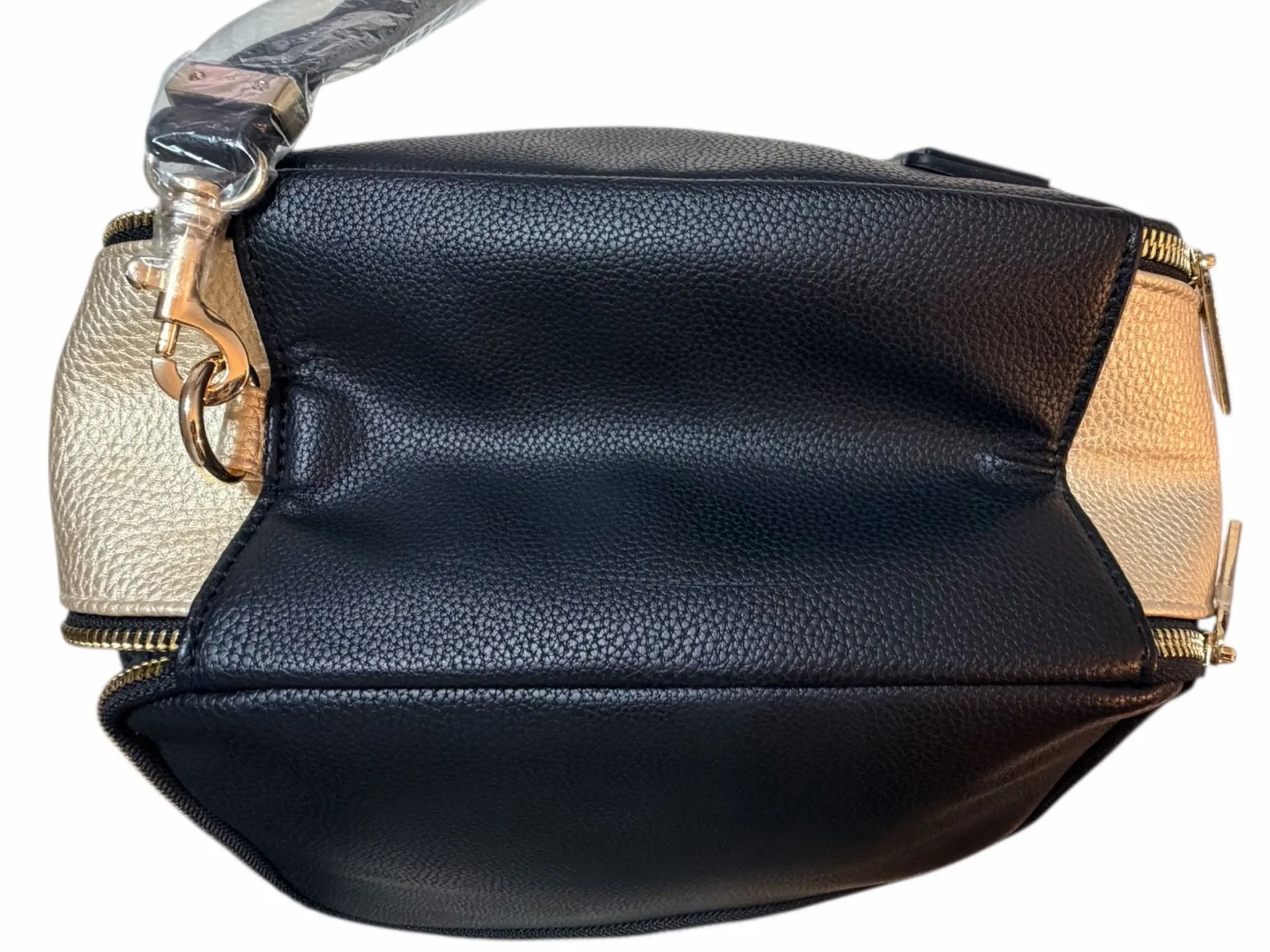 Versace Black Gold Medusa Double Zip Makeup Organizer Tassel NWOT - Image 6