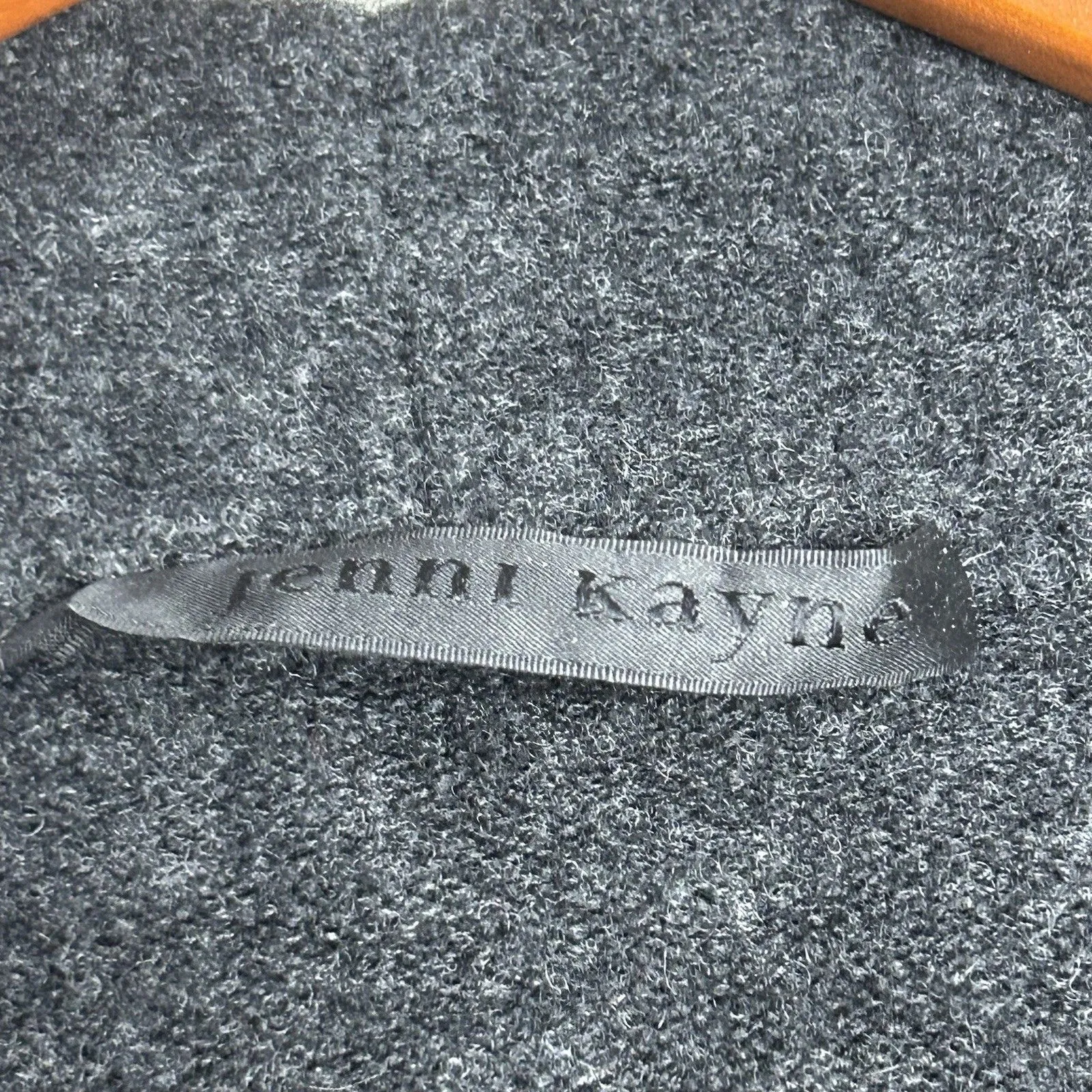 Jenni Kayne Sweater Size Small Coat Cardigan Open Front in Gray Merino Wool Yak - Image 5