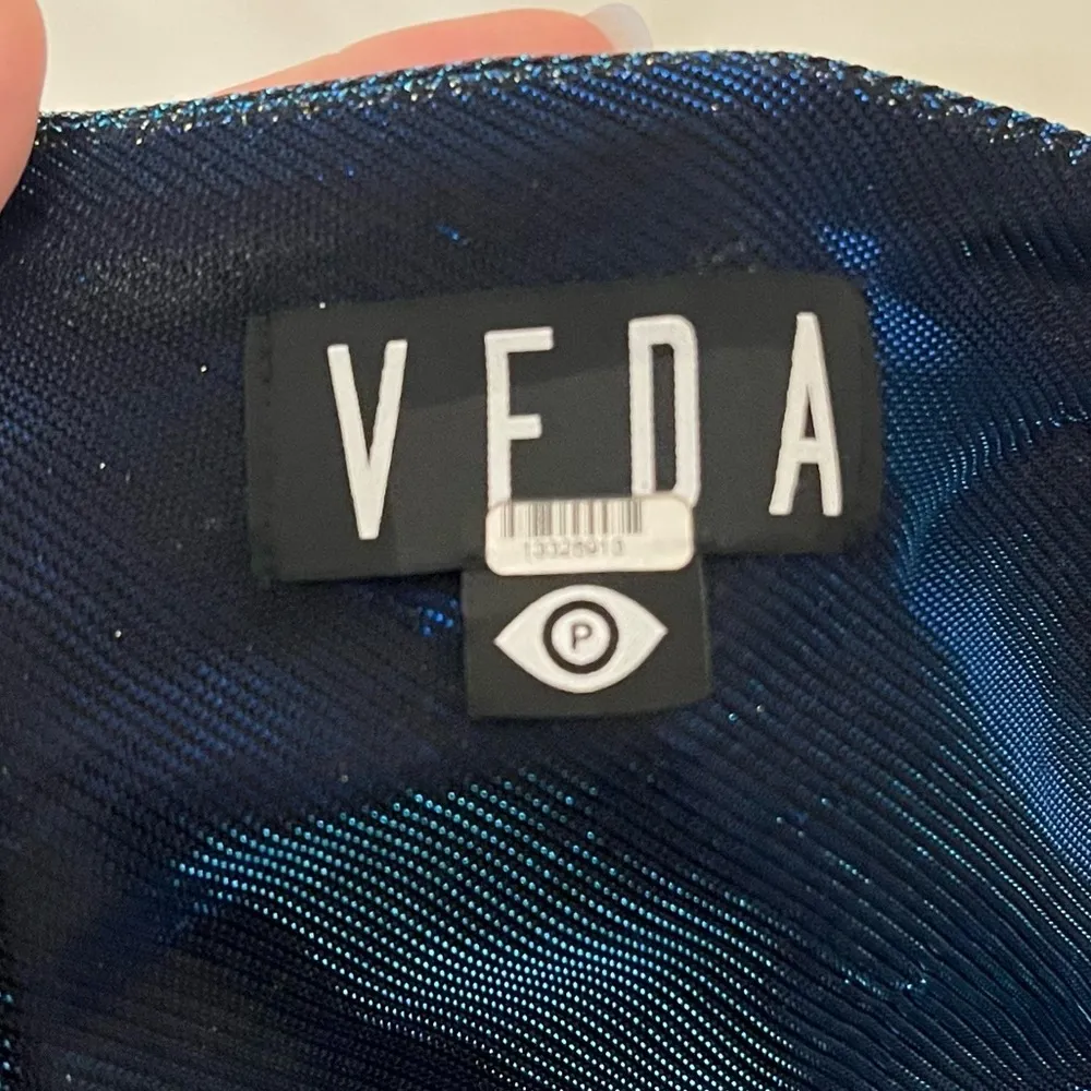 VEDA Mystery Lurex Dress Size XS - Image 10