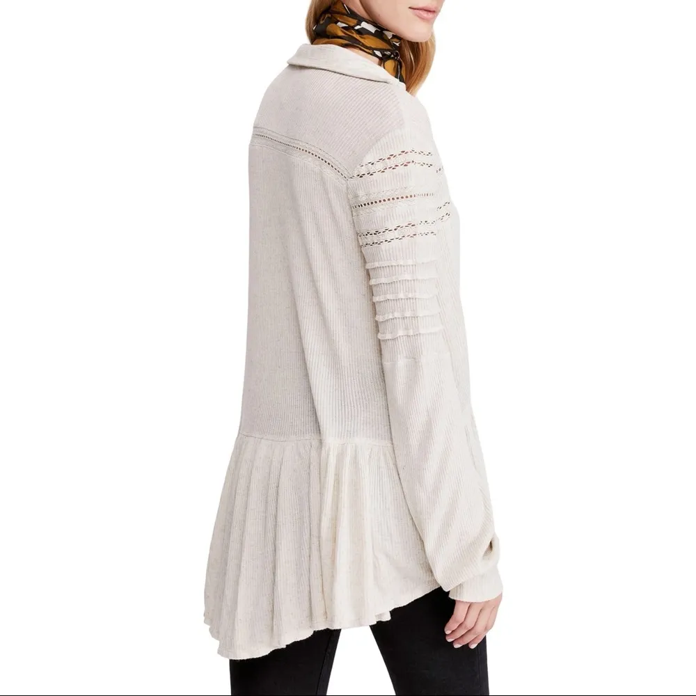 Free People Set to Stun White Top - Image 6