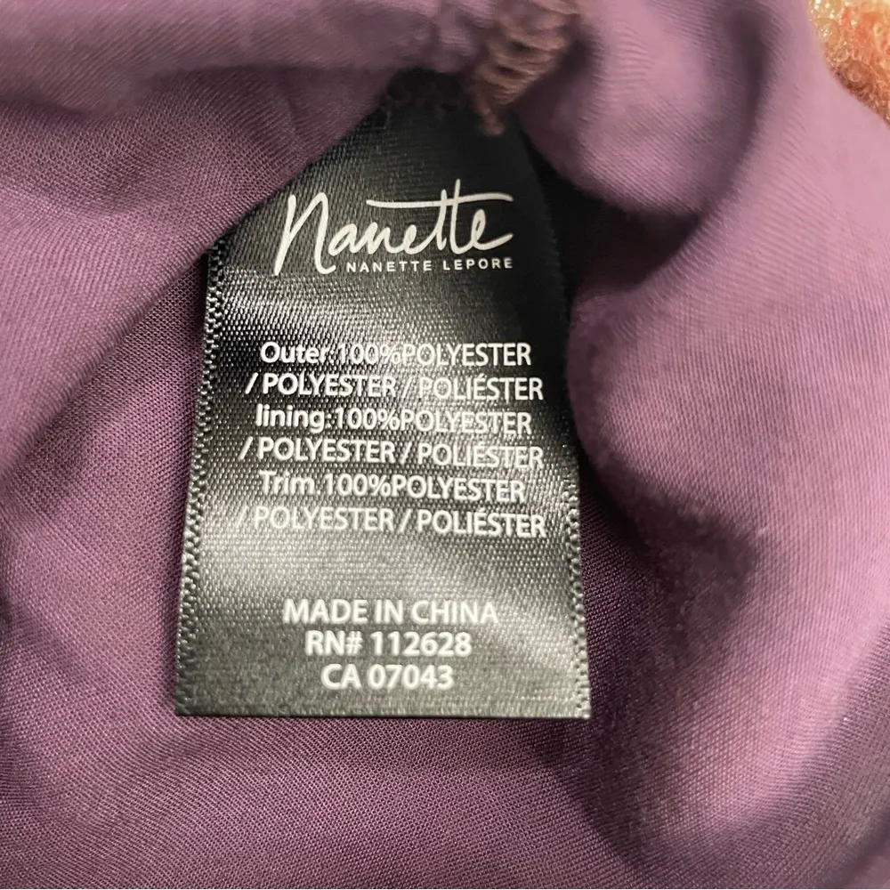 Nanette Lepore  Pop Art
Sequined Oversize Body Tee
Sz. Small - Image 11