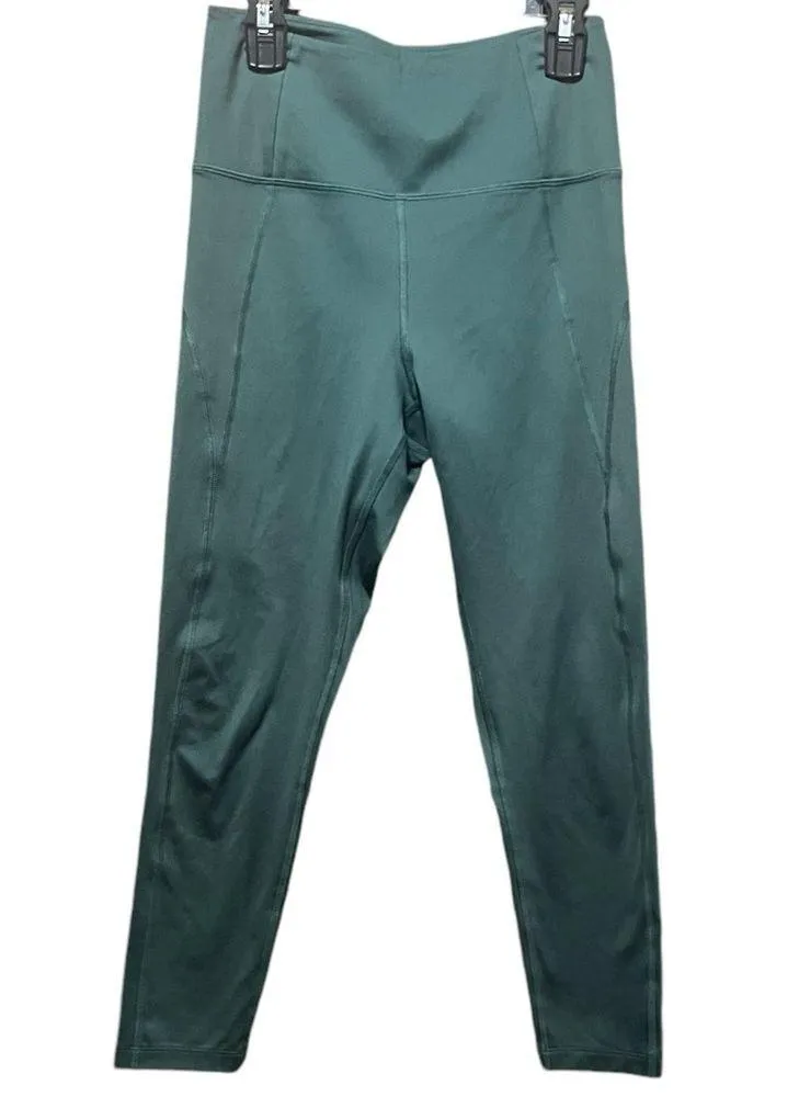 Girlfriend Collective Compressive Green High Rise Leggings Size Small - Image 4