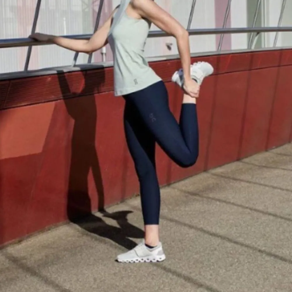 NWT On Cloud Running Active Tights Blue Leggings Pants Size XS - Image 2