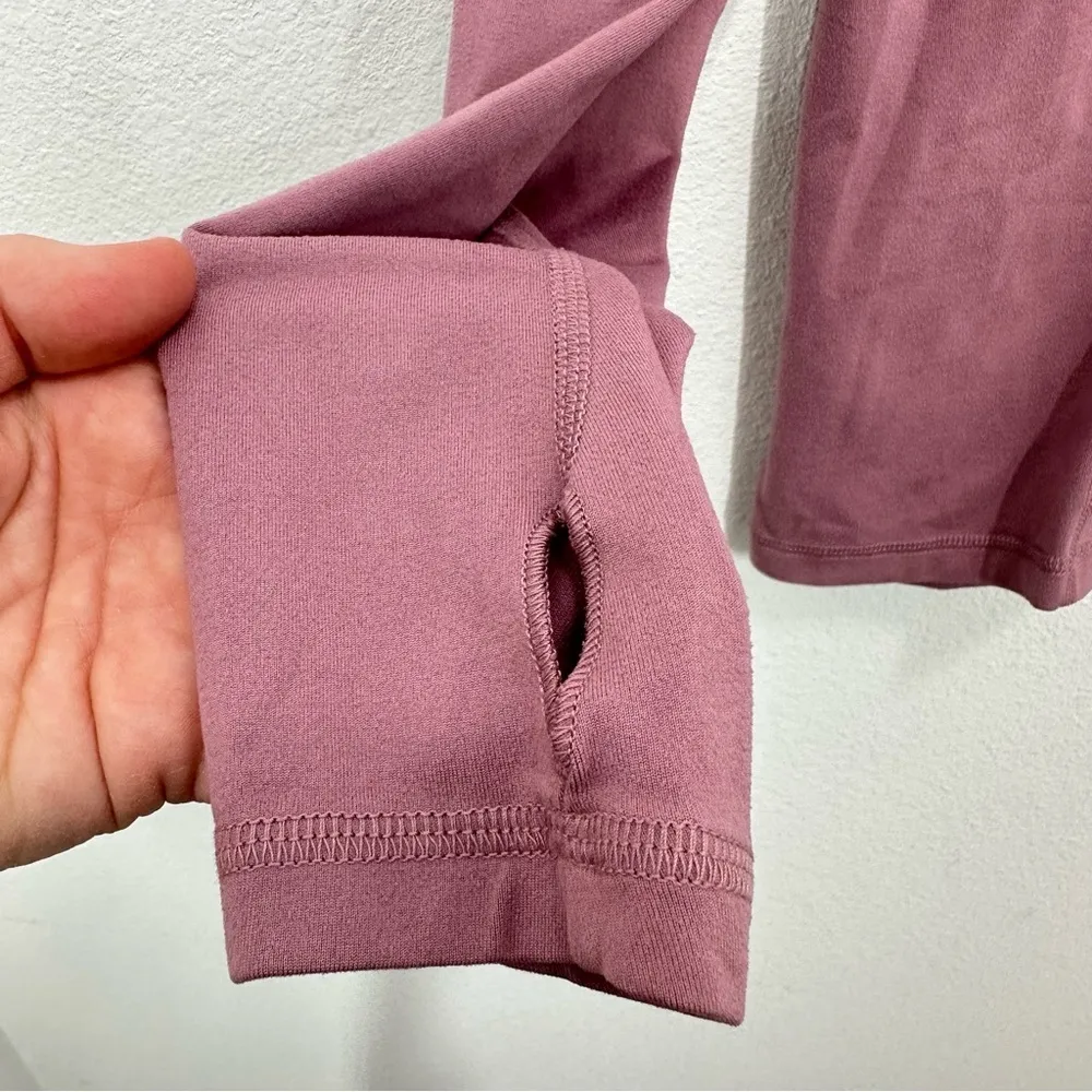 Mountain Hardwear Women's Size XS‎ Pink Mauve Quarter Zip Lightweight Baselayer - Image 5