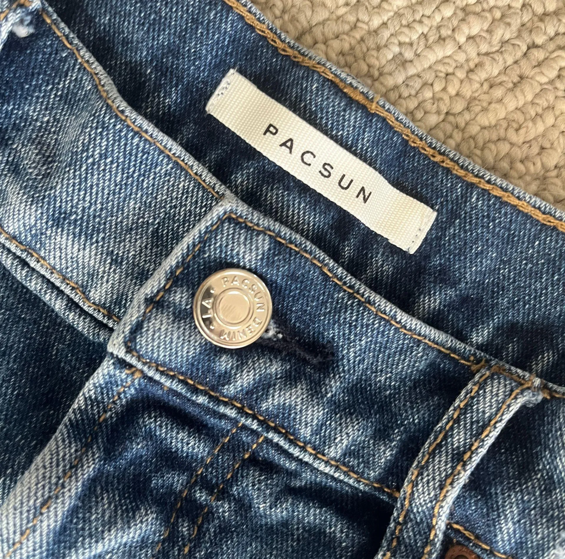 High Rise Icon Jean Shorts - Image 2