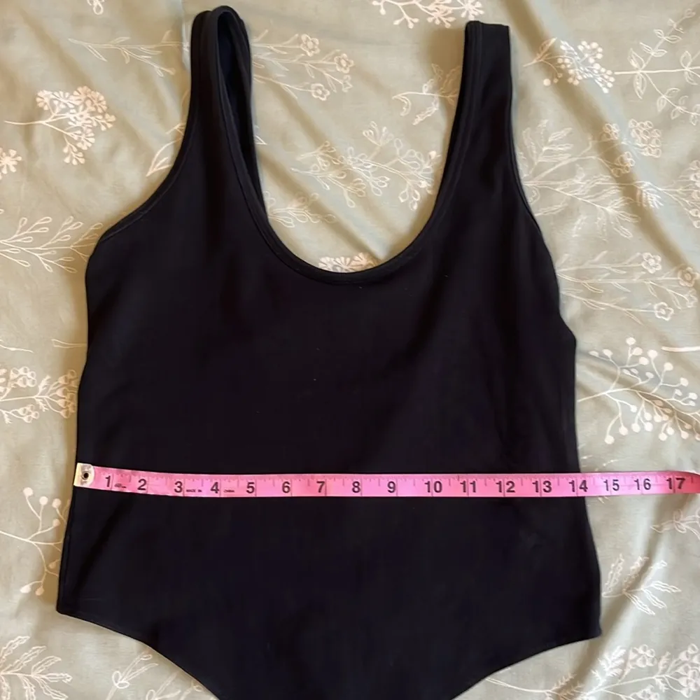 ASOS black scoop neck bodysuit Size 8 - Image 4