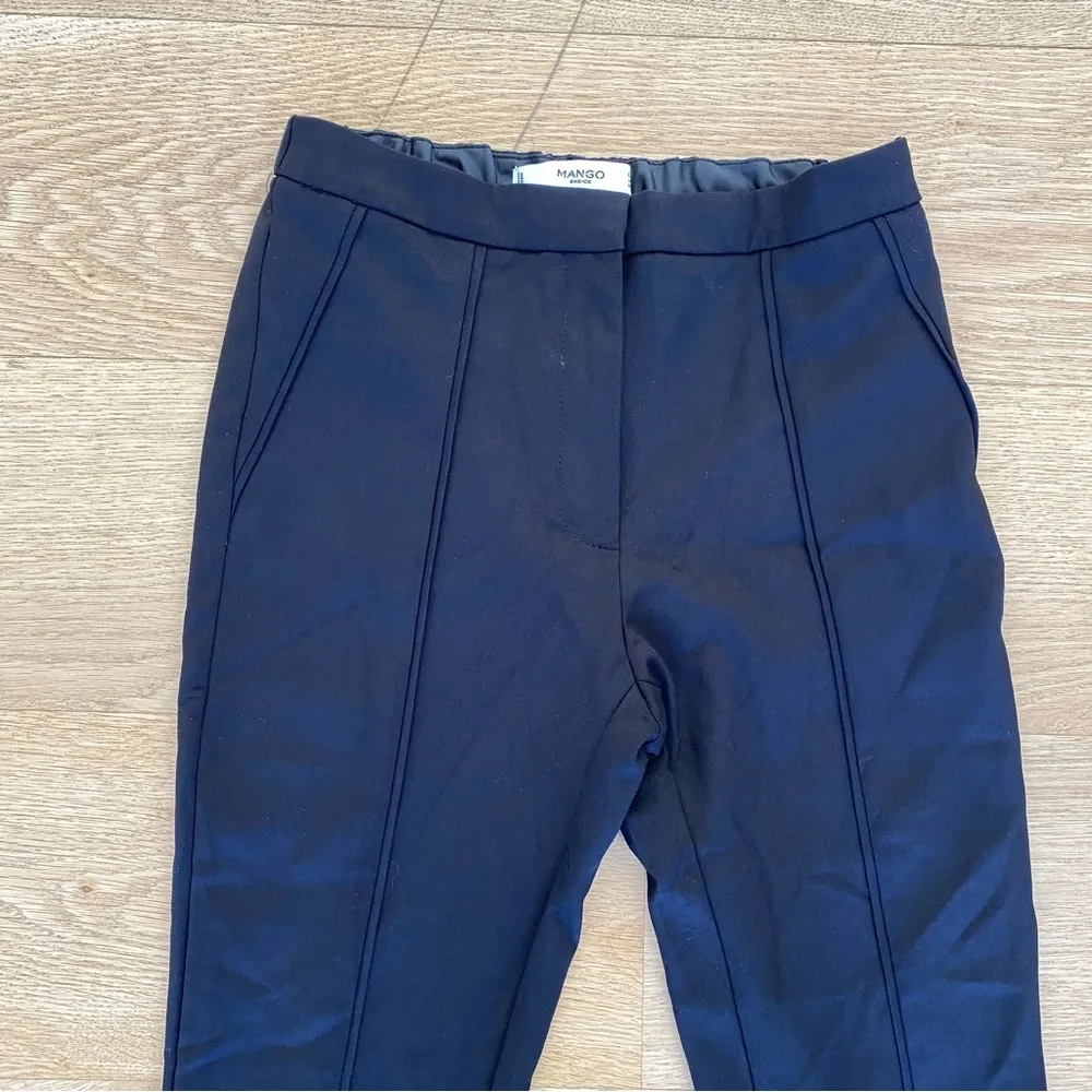 Mango Basics Classic Pants in Black - Image 2