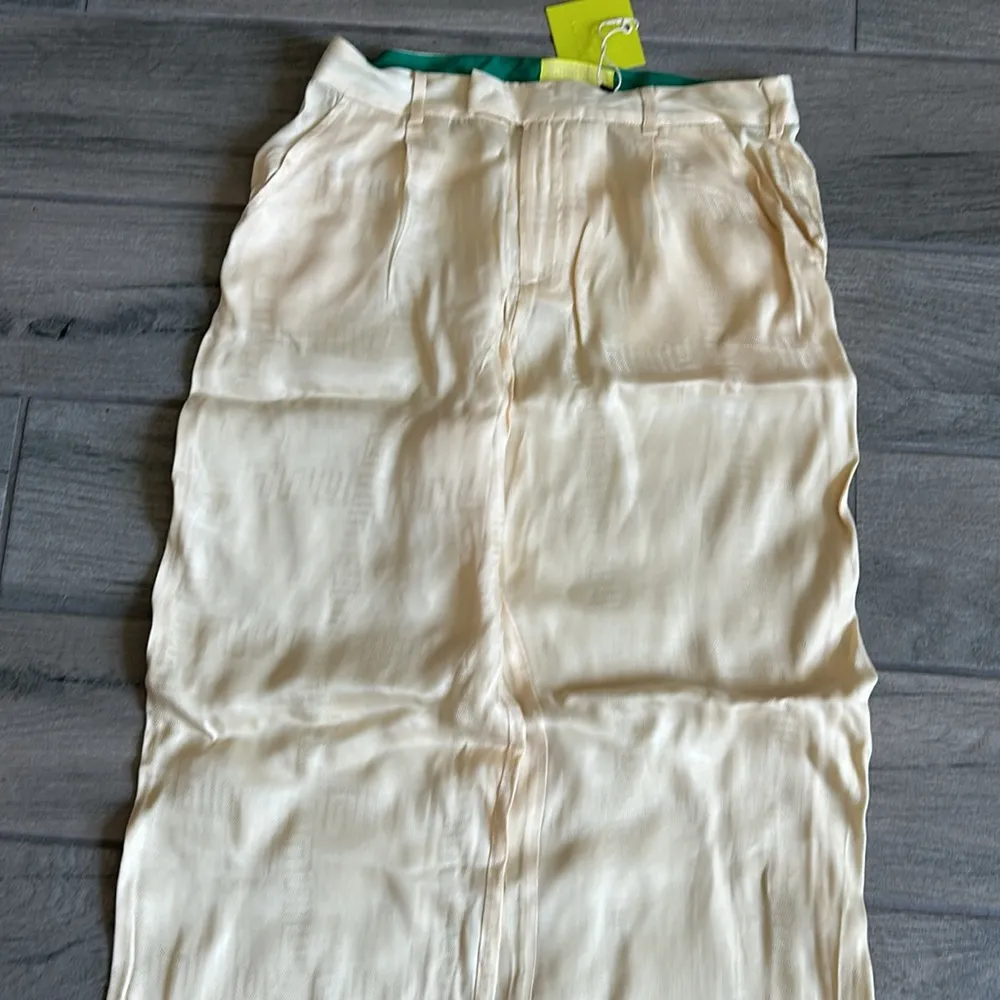 Mama world crème Jacquard tailored pant - Image 3