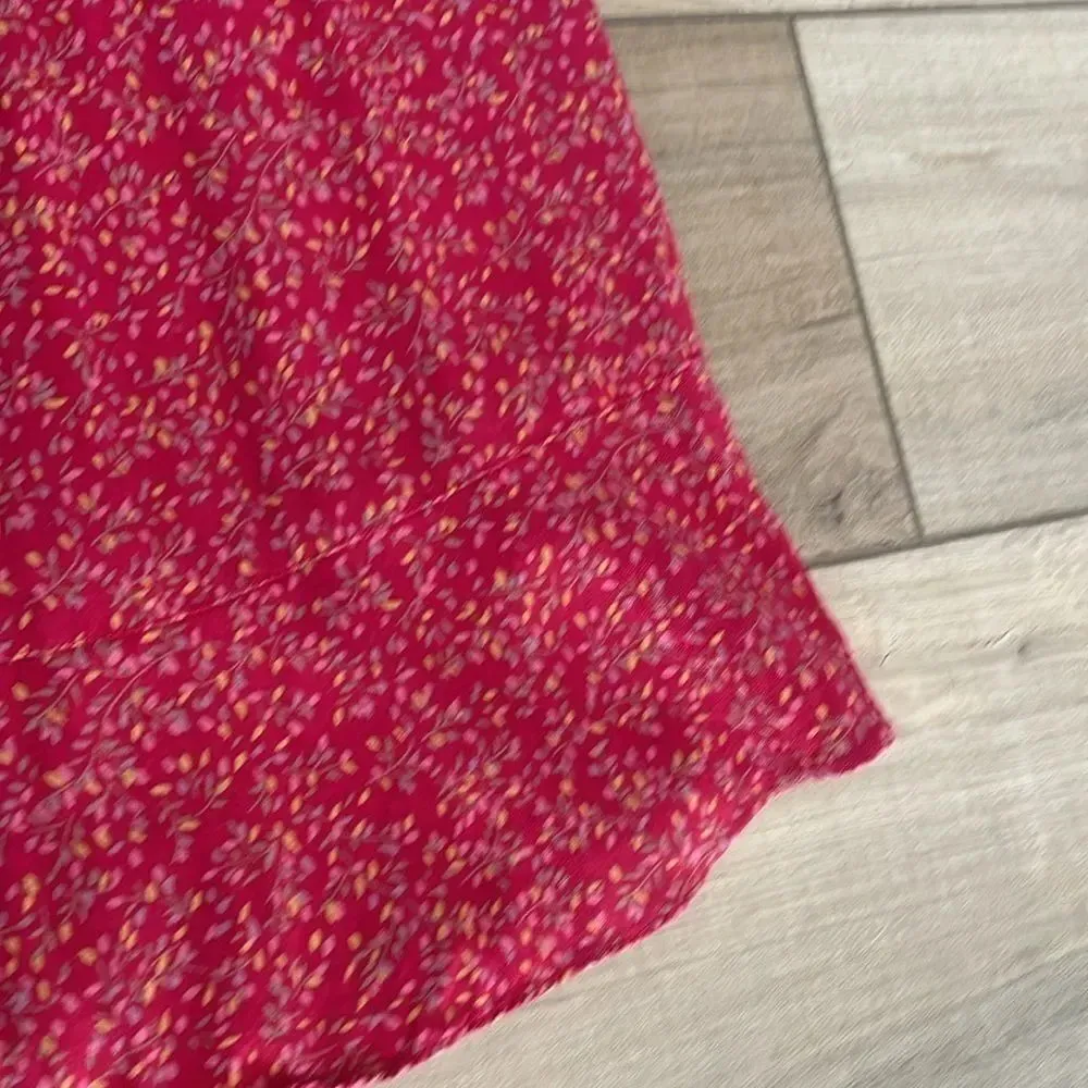 Hot pink Gap size 4 dress with spaghetti straps - Image 3