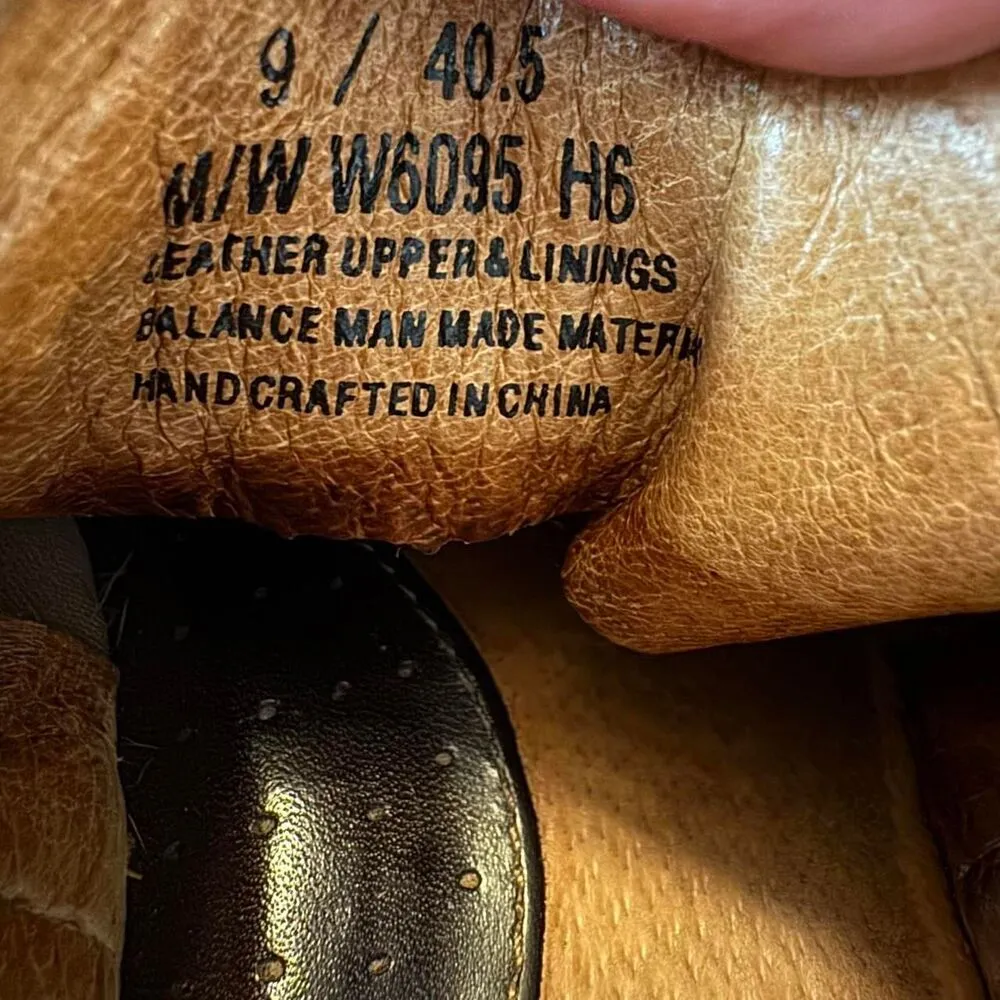 Born Brown Pebbled Leather Clogs Slip - Image 6