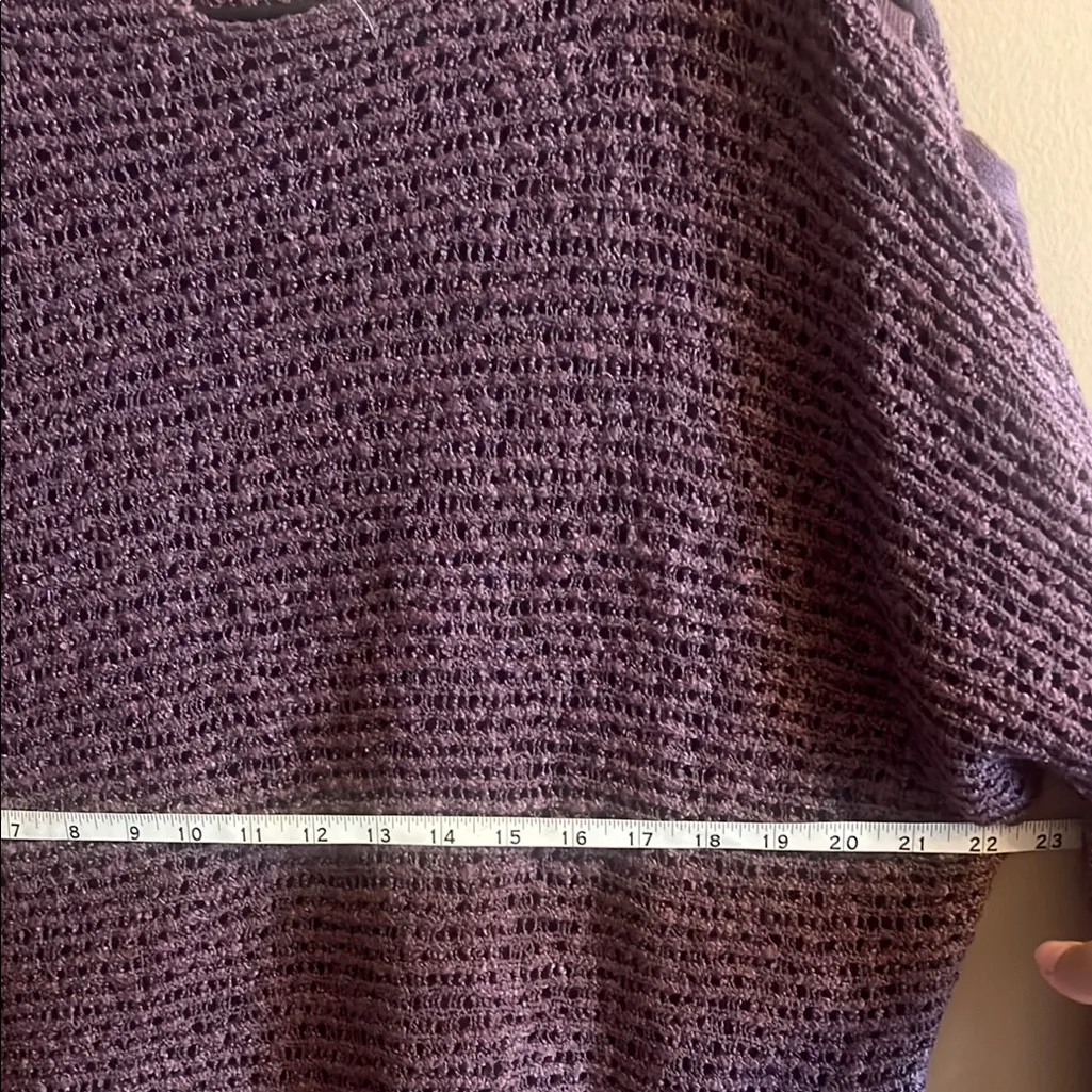 Jolt Women's Lavender Knit Sweater - Image 3