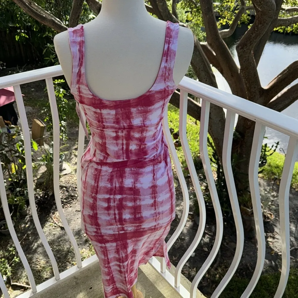 Vizio tye dye dress size M Pink Size M - Image 2