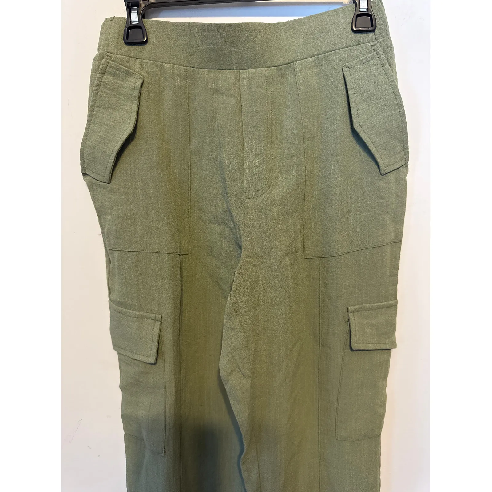 Halara  Mid Rise Button Zipper Multiple Pockets Casual Cargo Joggers Women's S - Image 2