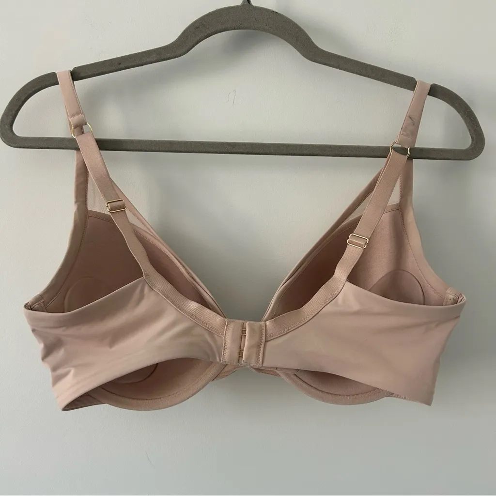 Thirdlove 24/7 Classic Uplift Plunge Bra Nude 34E - Image 4