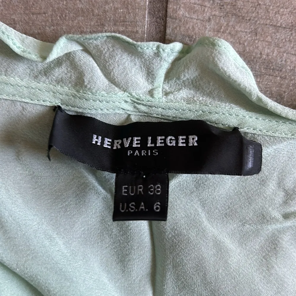 Herve léger Paris sheer top - Image 5