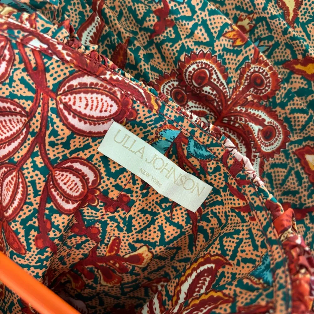 NWOT Ulla Johnson Off-the-Shoulder cotton dress - Image 8