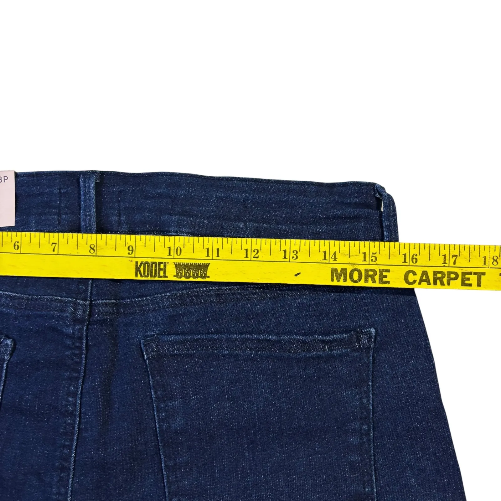 NYDJ Ella‎ Denim Shorts Womens 8P Dark Wash Lift Tuck Technology Arise - Image 6