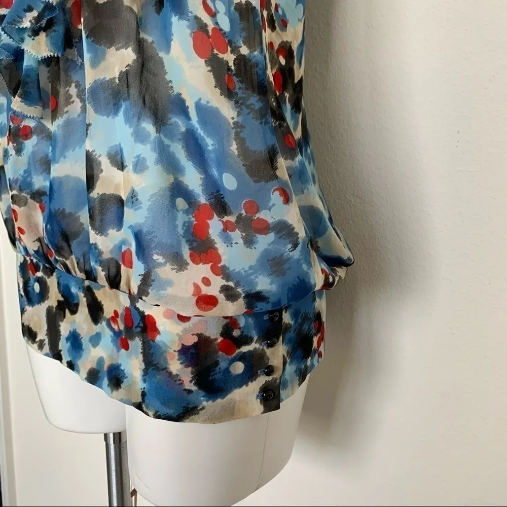 Kensie 𝅺 blouses top SMALL - Image 4