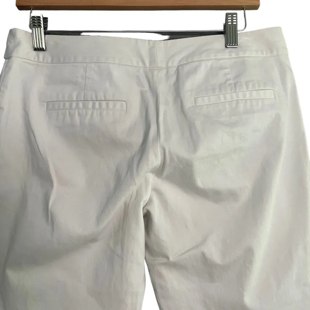 The Limited Collection Drew Fit White Culotte Trousers Womens Size 6 Wide Leg - Image 4