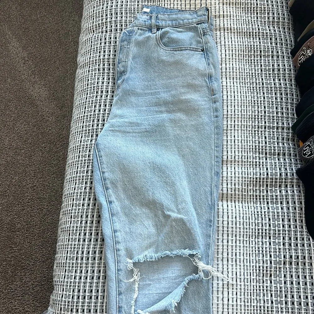 High Rise Straight Jeans - Image 2