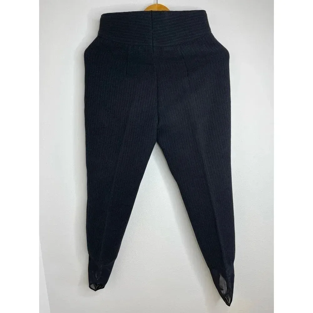 Vintage Obermeyer Stirrup ski pants black size 12R - Image 2