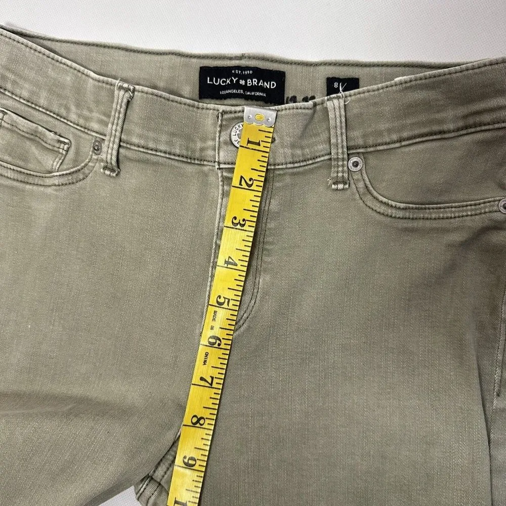 Lucky Brand  Women's Brooke Green Mid-Rise Legging Jean JEGGINGS Size 8/29 - Image 8