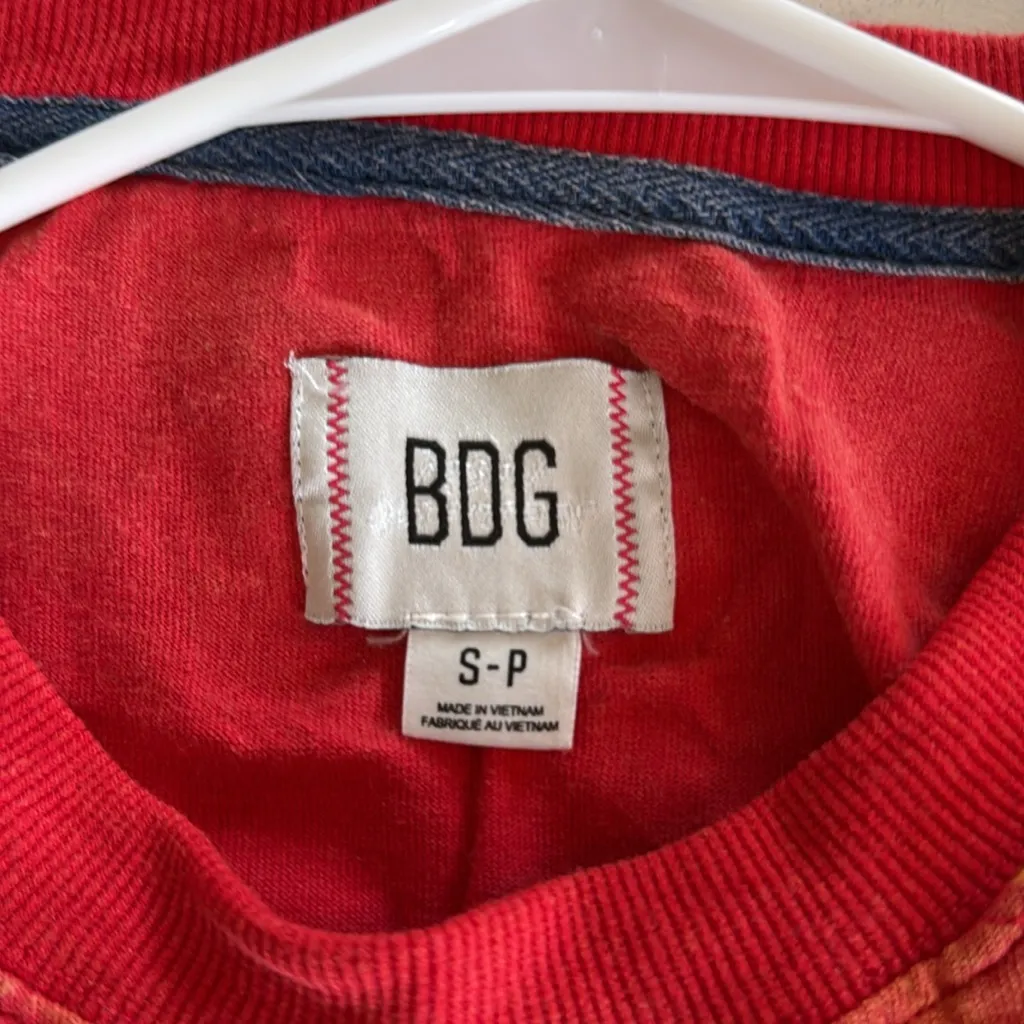 NWOT URBAN OUFTFITTERS BDG Apollo oversized embroidered long sleeve tee - Image 8