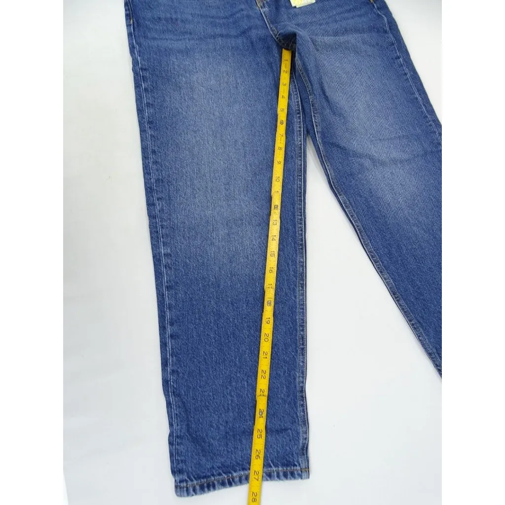 NWT BODEN WASHED INDIGO STRAIGHT LEG BOYFRIEND JEANS‎ SIZE US 6 R (UK 10R) Blue - Image 12