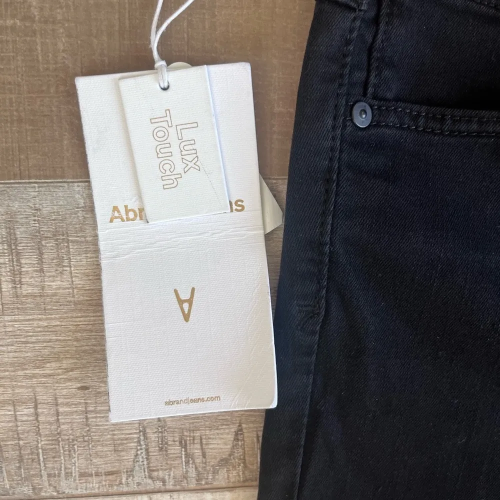 Abrand high waisted skinny jean size 26 Black - Image 4