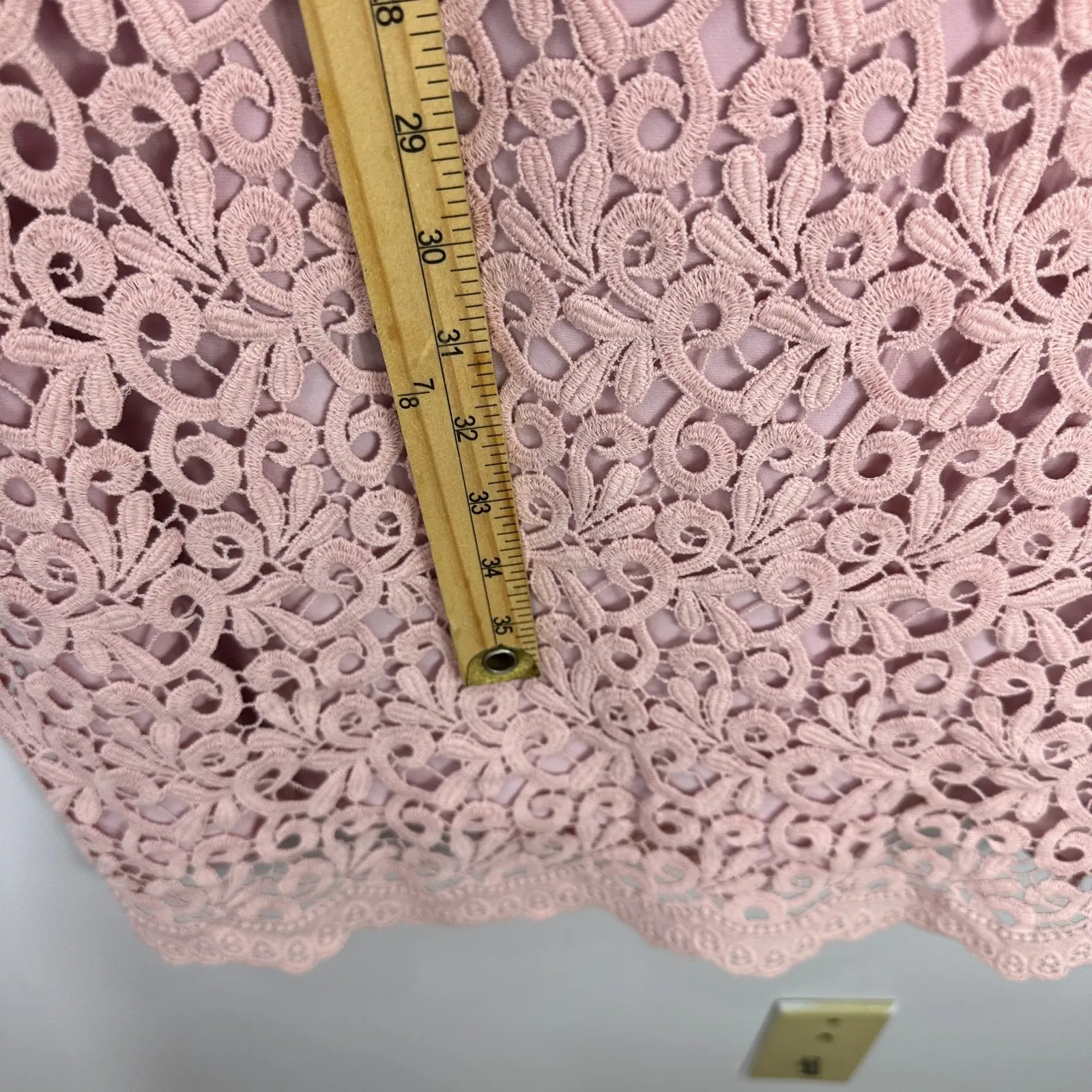 Lauren Ralph Lauren Pink Sheath Dress 16 Cocktail Wedding Guest Quiet Luxury NWT - Image 5