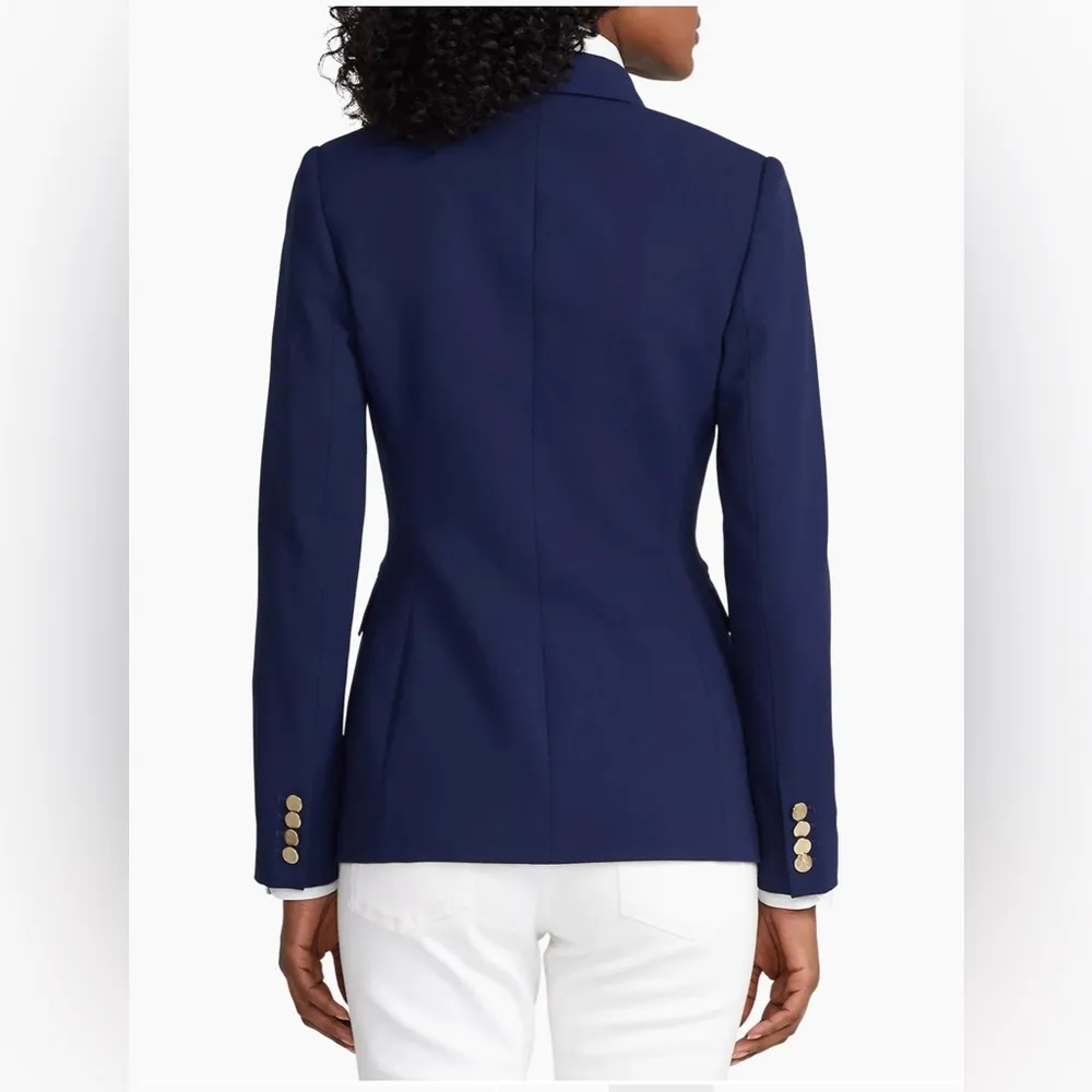 Ralph Lauren Purple Label Cadman Navy Cashmere Jacket See Measurements for Size - Image 4