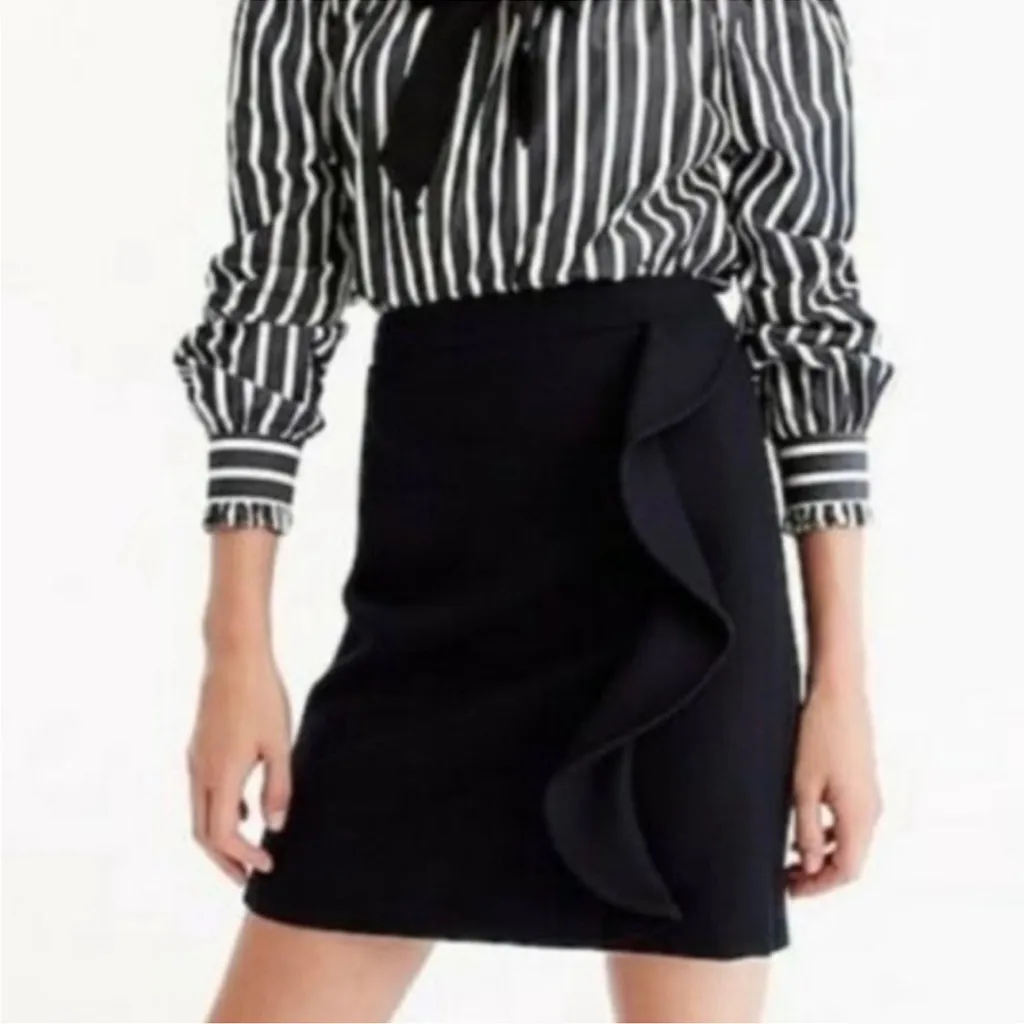 J Crew Mercantile Wool Blend Skirt women 2 - Image 2