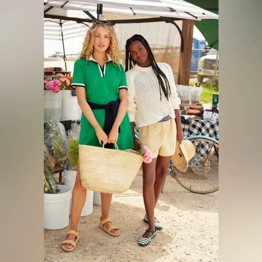 TUCKERNUCK Green Hutton Polo Dress Size Small - Image 6