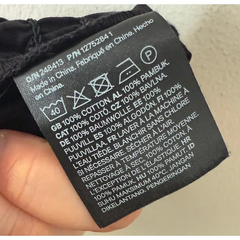 H&M Black Smocked Strappy Bodice Top-Going Out/Party/Concert/Night Out-L/XL - Image 6