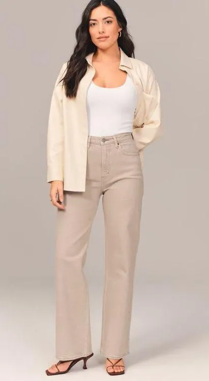 Abercrombie Curve Love 90s Relaxed Jeans - Image 3