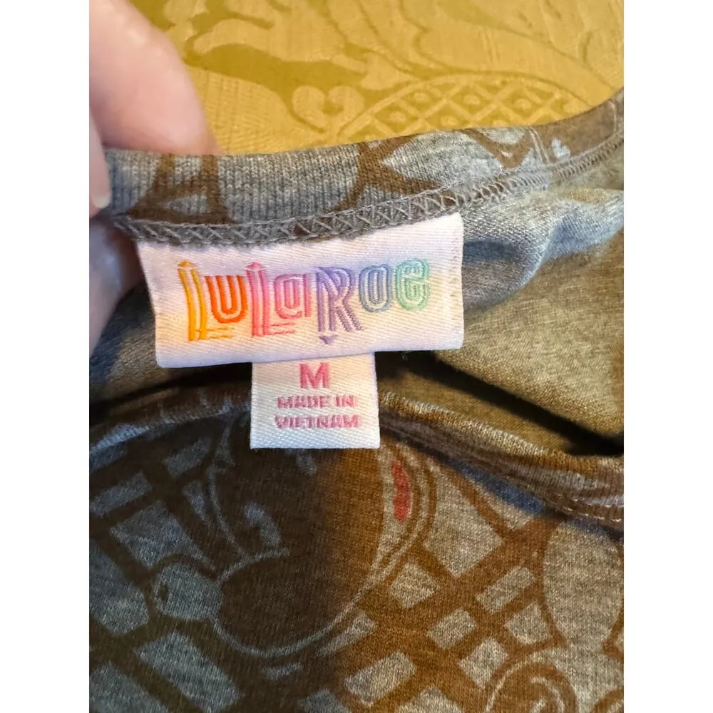 LulaRoe Carly Disney Mickey Mouse Swing Dress Size M New w/ Tag MSRP $55 Gray Size M - Image 10