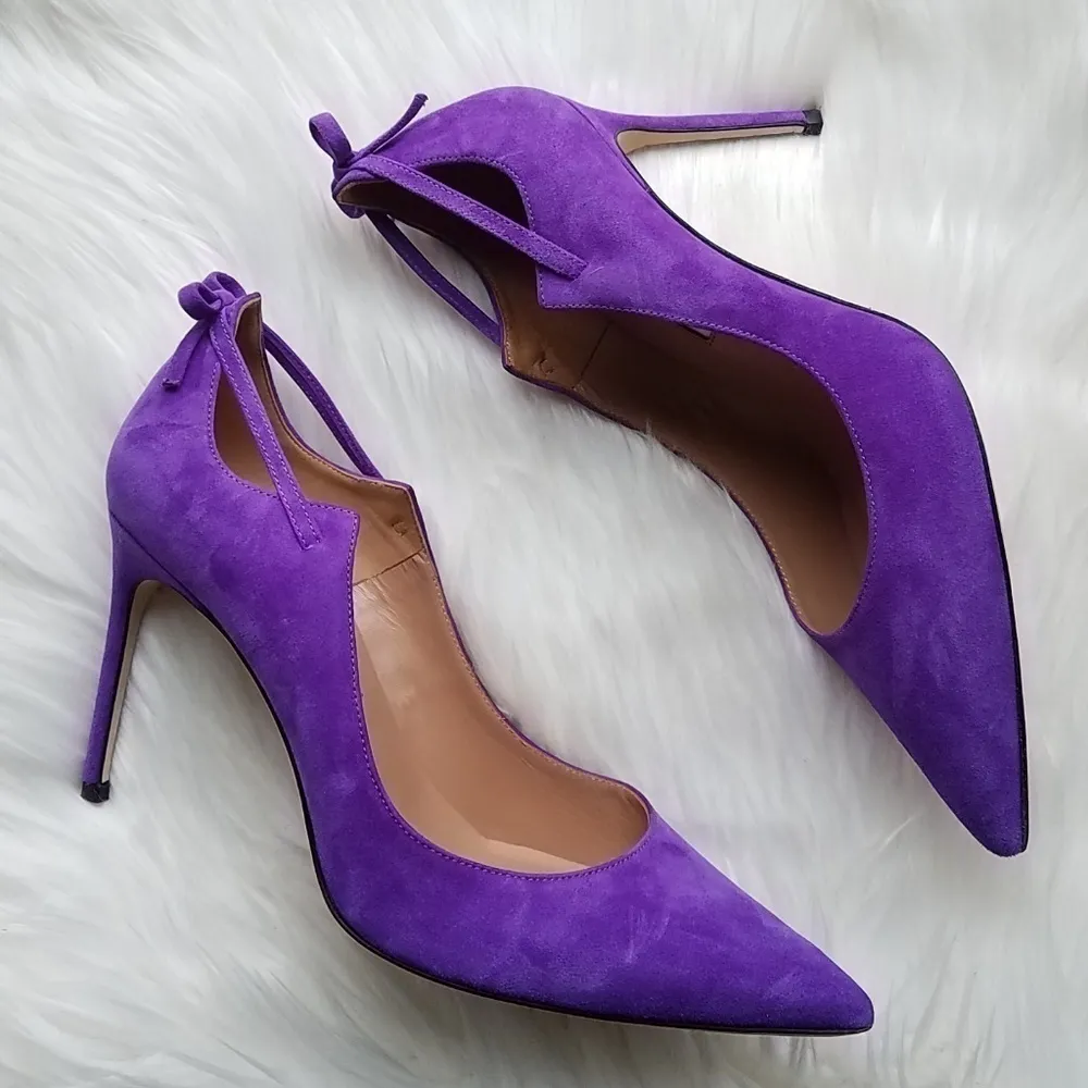 Brian Atwood Veruska pointy toe pumps - Image 2