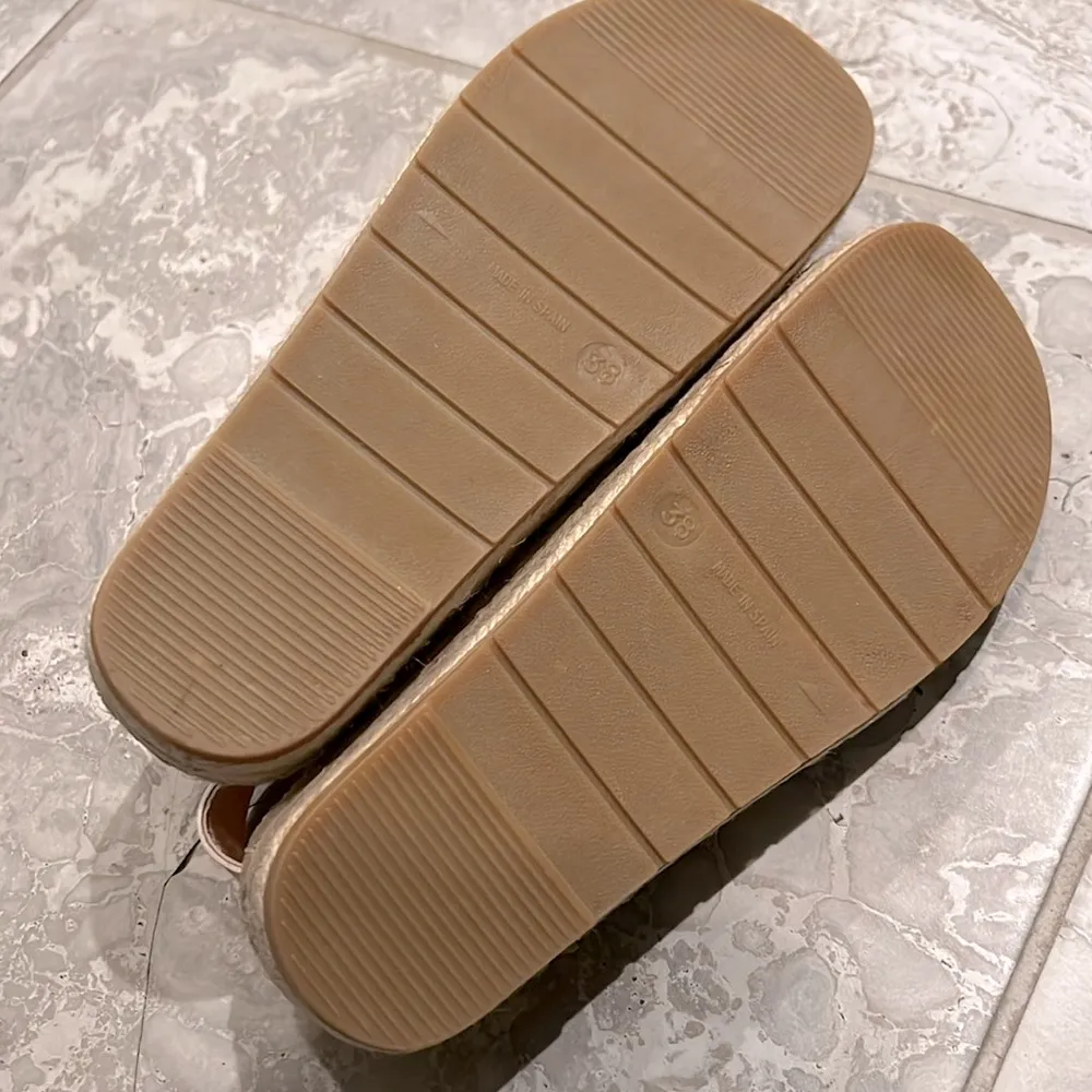 LoveShackFancy x Manebi Espadrille Hiking Sandals in Fruit Punch, Size 38 NEW - Image 8