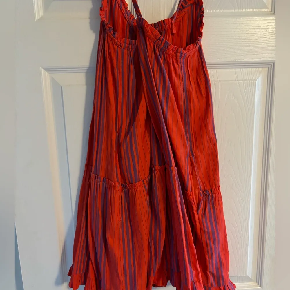 Universal Thread Orange and Purple Dress Crossover Straps Tiered - Image 3