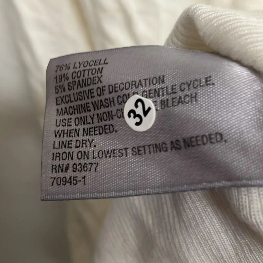 FINAL MARKDOWN Worthington lace trim cami medium - Image 4