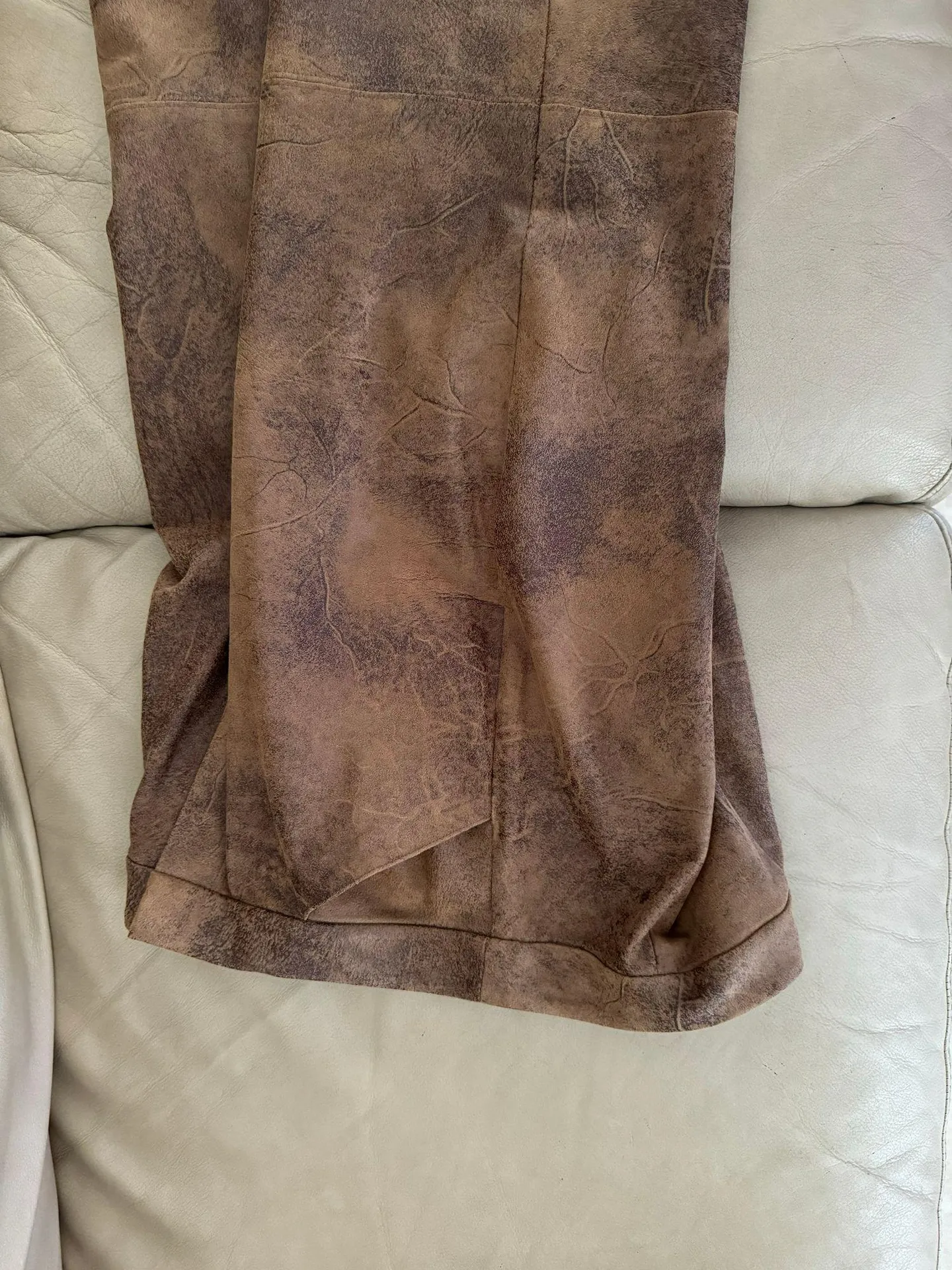 NWOT Chico’s Faux-Suede Wide Crop Pants  - Image 9