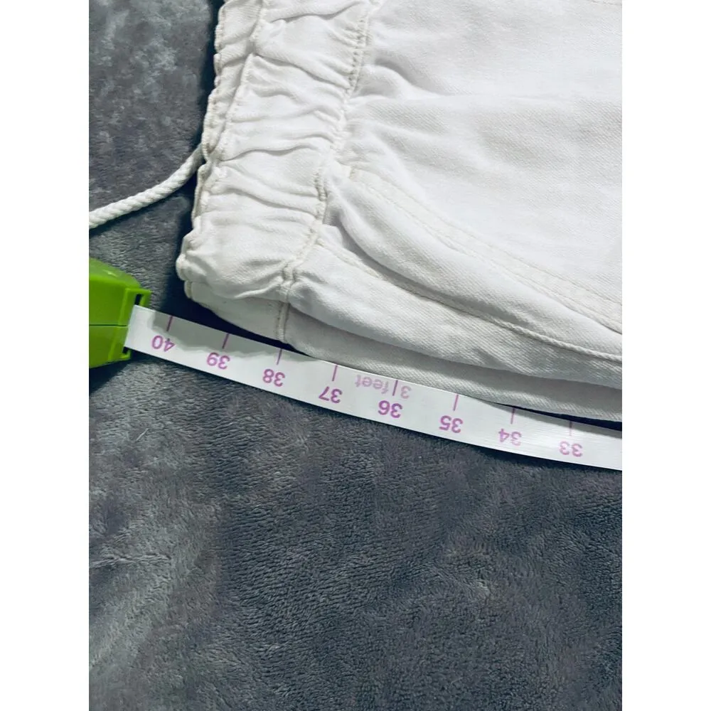 NWT J.Crew‎ Drawstring Pants Size 32 Soft White Causal Comfortable 100% Cotton - Image 11