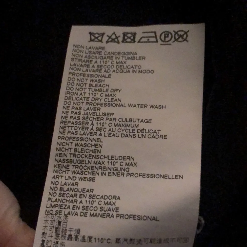 Koche Red Abstract Printed Coat Western Pattern Black Tan Oversized sz 44 US L - Image 8