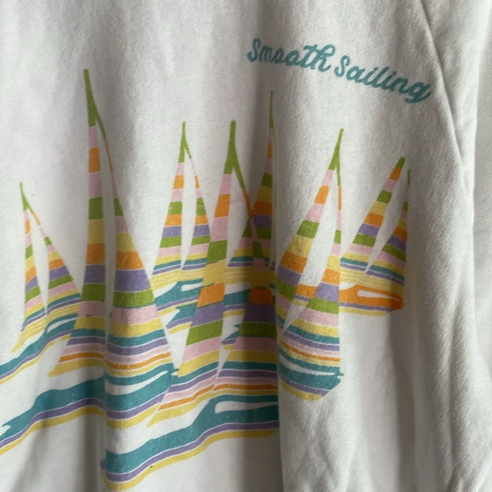 SHOW ME YOUR MUMU Scotty Sweatshirt In White - Image 5