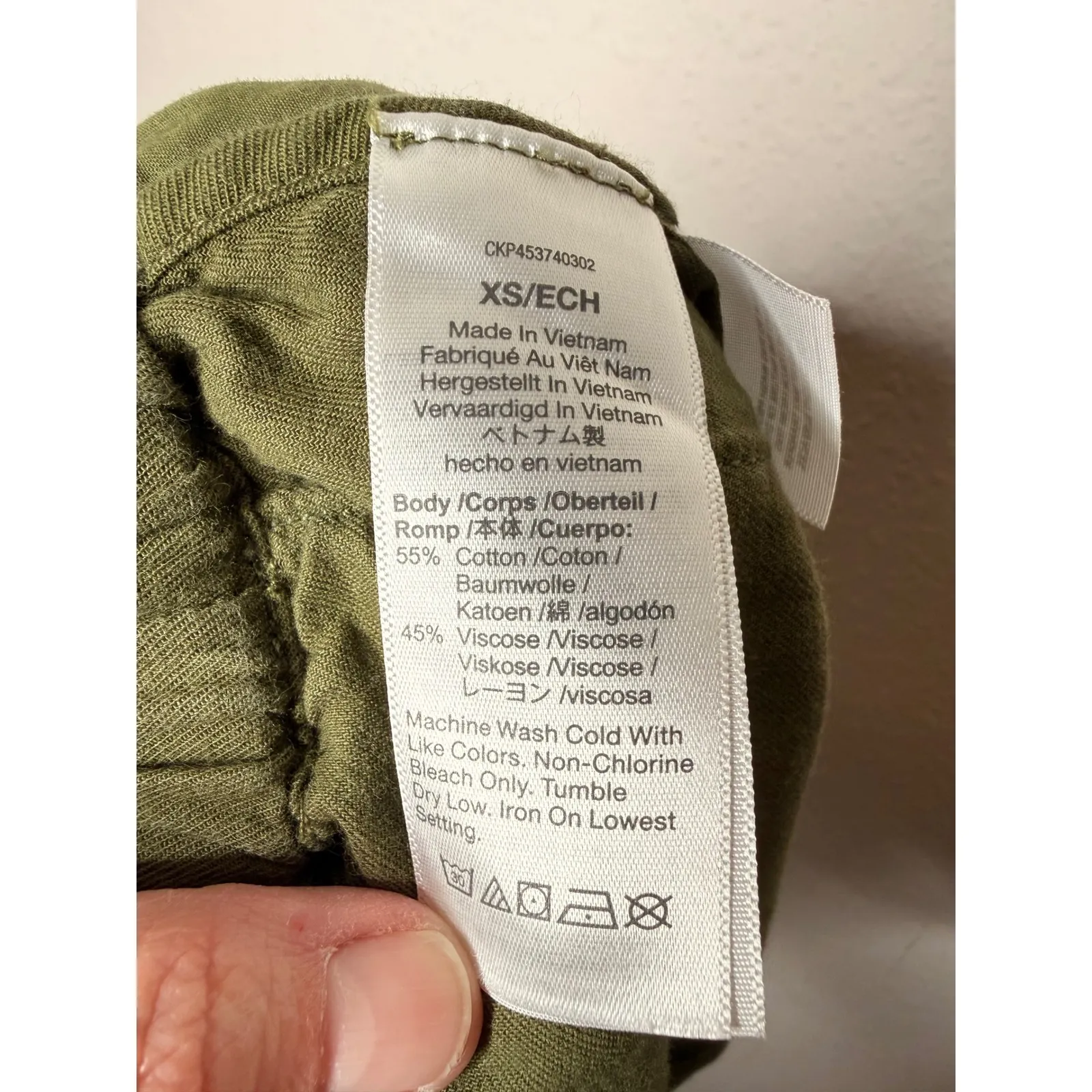 Madewell Olive Green Pull On Casual Shorts Womens XS Elastic Waist Pockets - Image 7