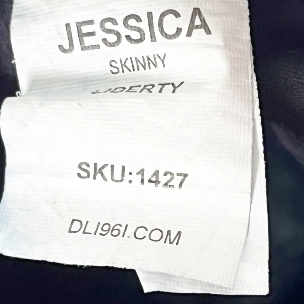 DL1961 Jessica Skinny Liberty 4Way Stretch 360 Comfort Jeans, Size 27 - Image 5