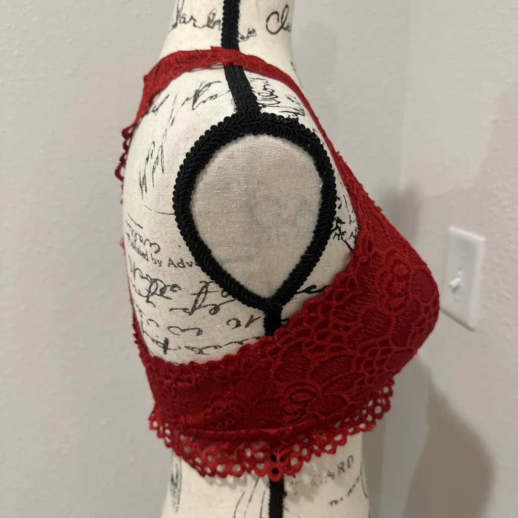 Maurices Scarlet Lace Bralette - Image 4
